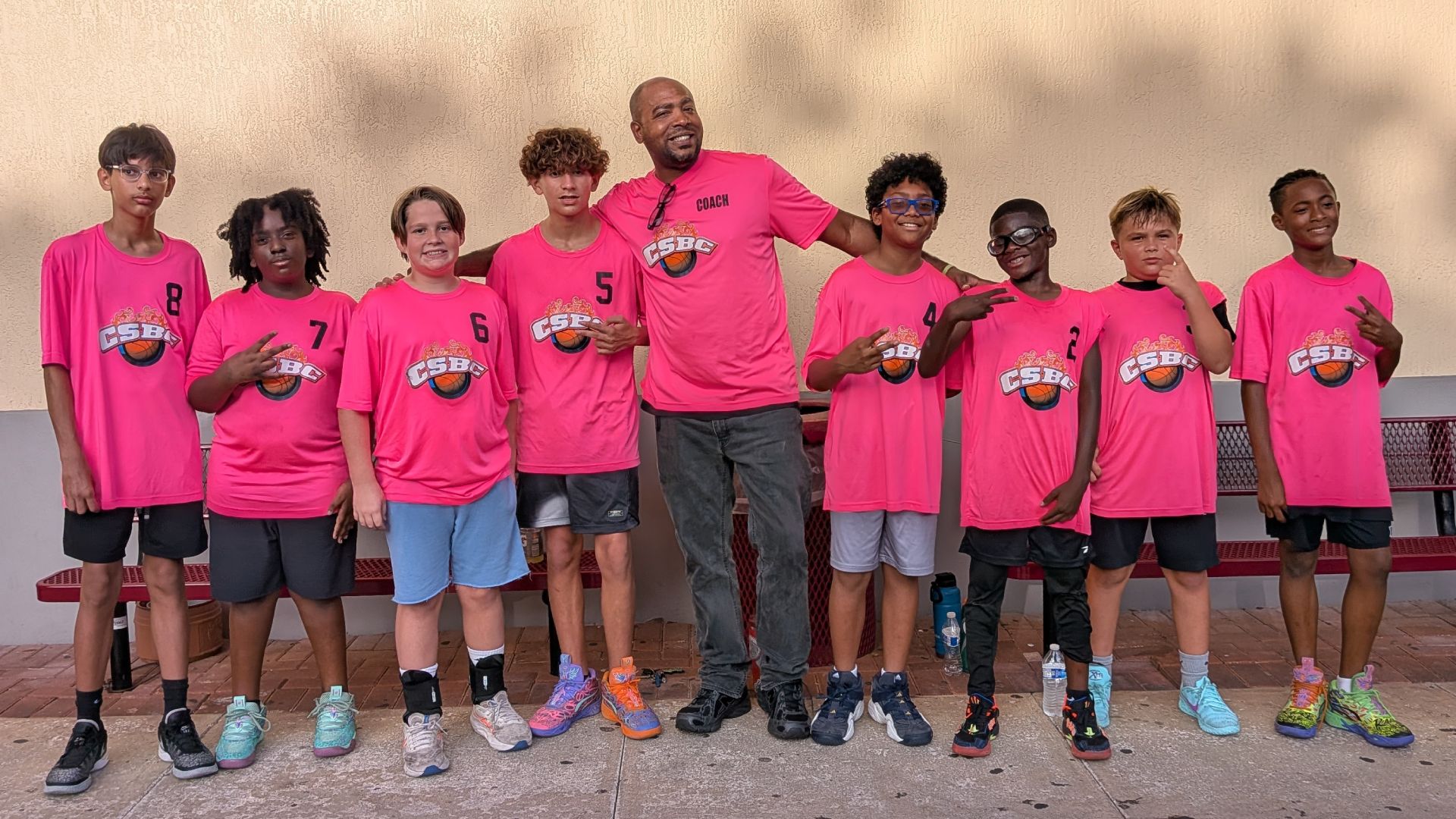 Pink Panthers Team Photo